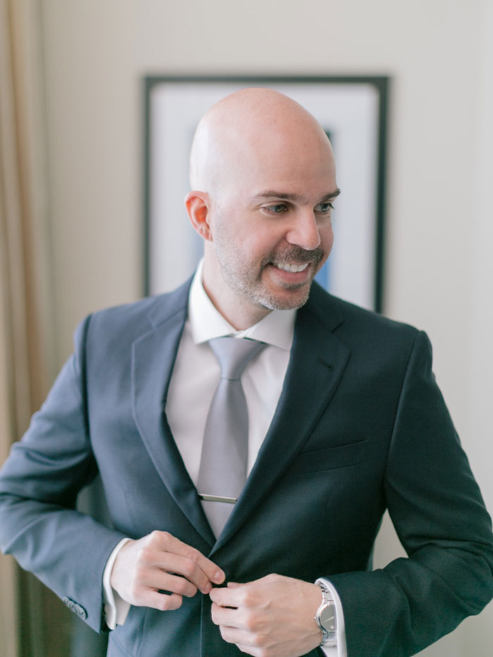 Groom Preparation at Hilton Fort Lauderdale