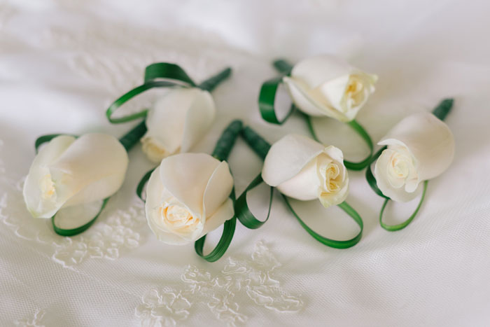 Wedding boutonniere 