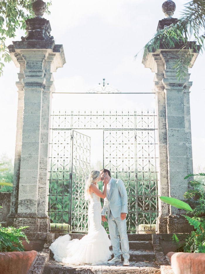 Vizcaya wedding Contax 645 Fuji 400H