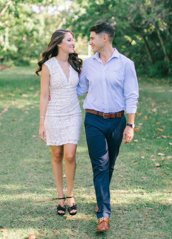 Engagement on the boat