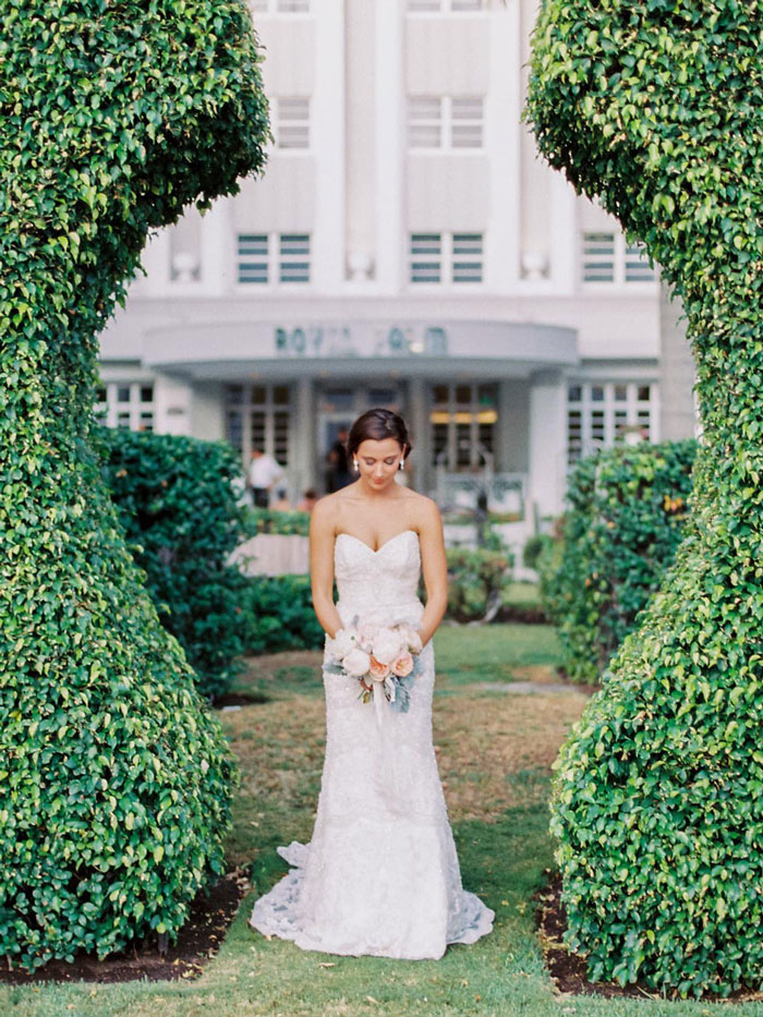 James Royal Palm Hotel Wedding Fuji 400H