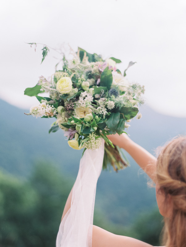 Asheville wedding photographer Contax 645 Fuji 400H