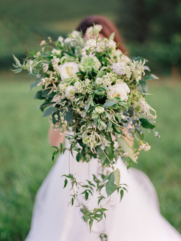 Blue Ridge wedding inspiration Contax 645 Fuji 400H