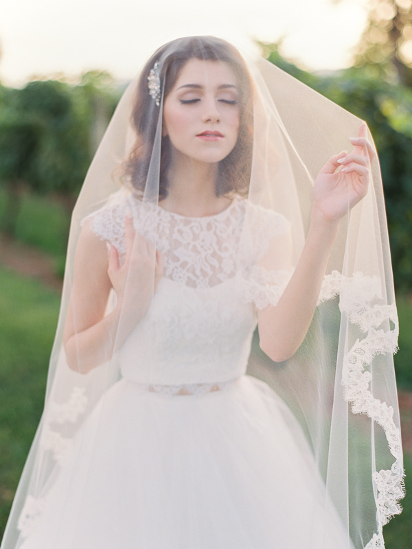 Vineyard Wedding Inspiration Contax 645 Fuji 400H