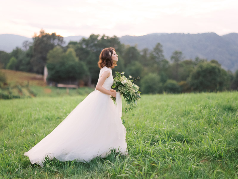 Vineyard Wedding Inspiration Contax 645 Fuji 400H