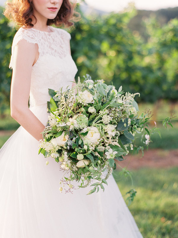 Vineyard Wedding Inspiration Contax 645 Fuji 400H