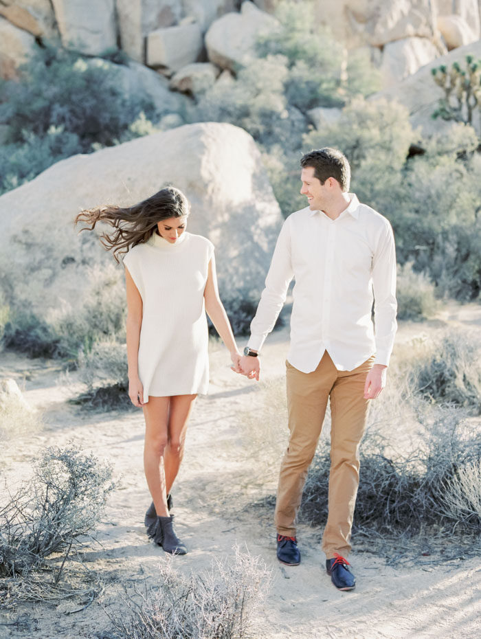 Joshua Tree Engagement Contax 645 Fuji 400H