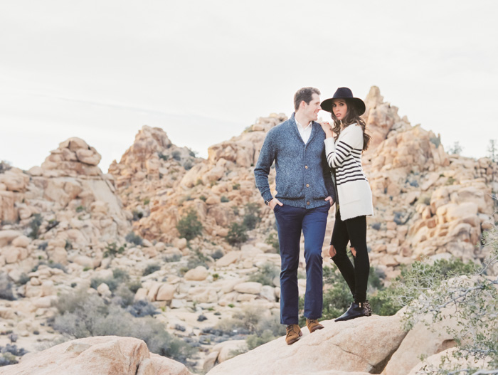 Joshua Tree Engagement Contax 645 Fuji 400H