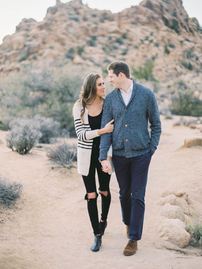 Joshua Tree Engagement Contax 645 Fuji 400H