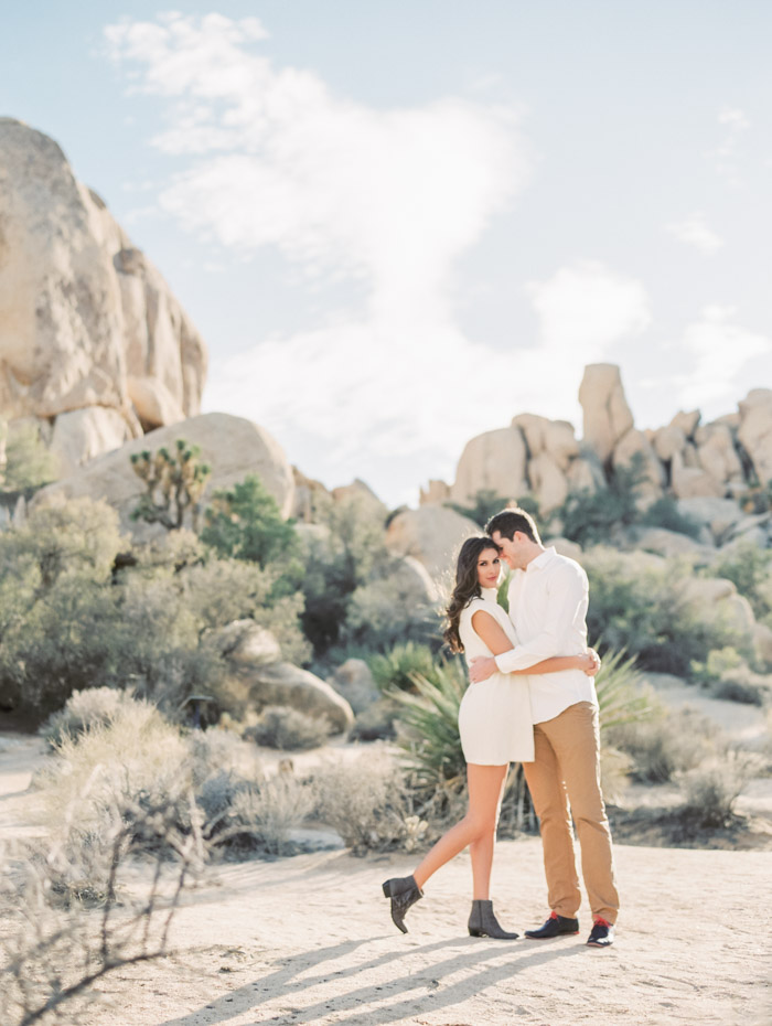 Joshua Tree Engagement Contax 645 Fuji 400H