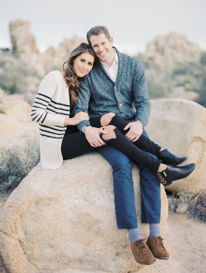 Joshua Tree Engagement Contax 645 Fuji 400H