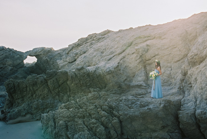 Malibu Wedding Photographer Contax 645 Fuji 400H