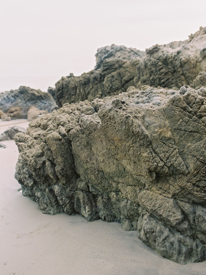 Malibu Beach Wedding Inspiration Contax 645 Fuji 400H