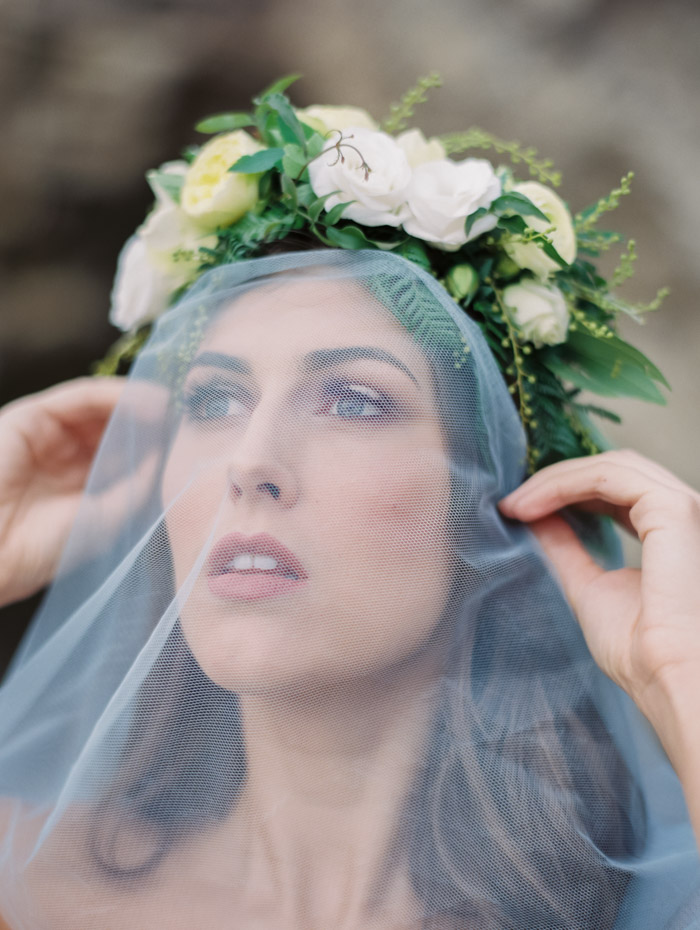 Malibu Beach Wedding Inspiration Contax 645 Fuji 400H