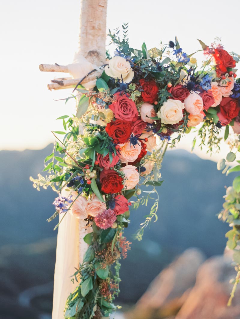 Malibu Rocky Oaks Wedding Contax 645 Fuji 400H