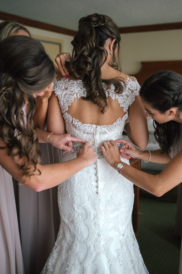 Classic winter wedding