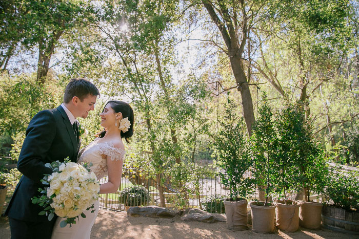 Malibu wedding at Calamigos Ranch