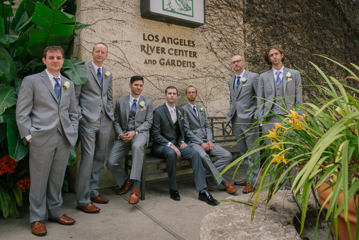 Los Angeles River and Gardens Wedding