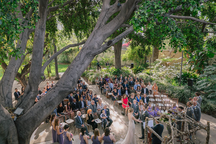 Los Angeles River and Gardens Wedding