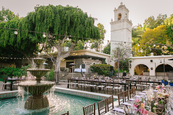 Los Angeles River and Gardens Wedding