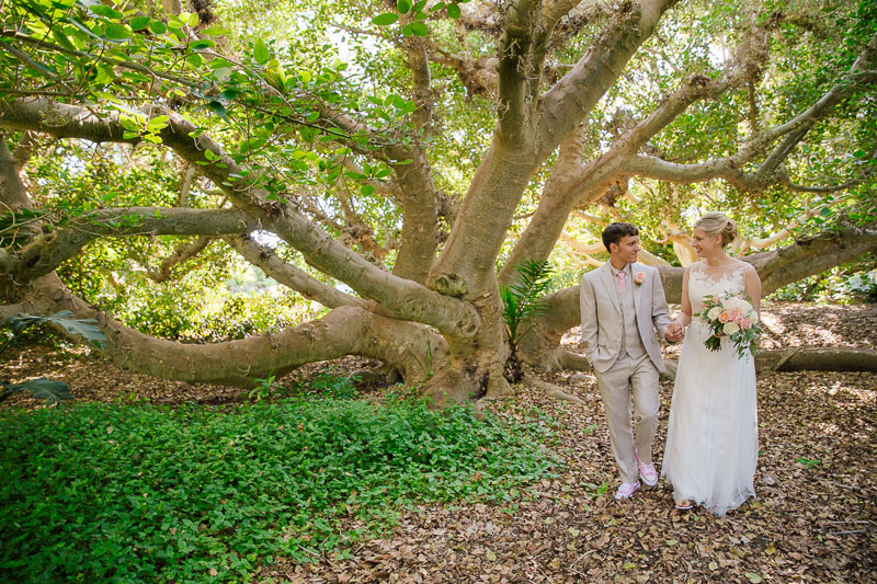 South Coast Botanic Gardens wedding