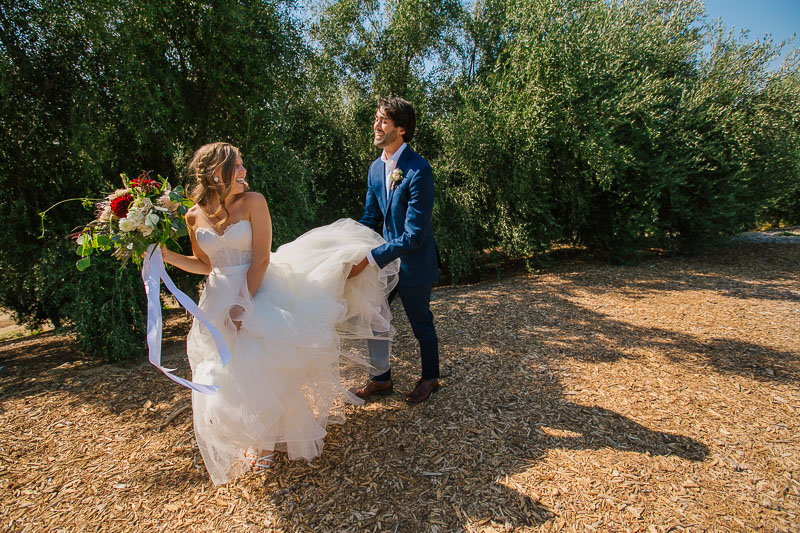 California winery wedding