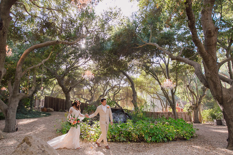 Calamigos Oak Room wedding