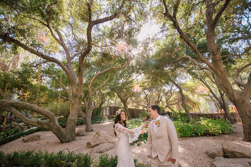 Calamigos Oak Room wedding