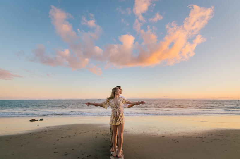 SANTA BARBARA BEACH ENGAGEMENT