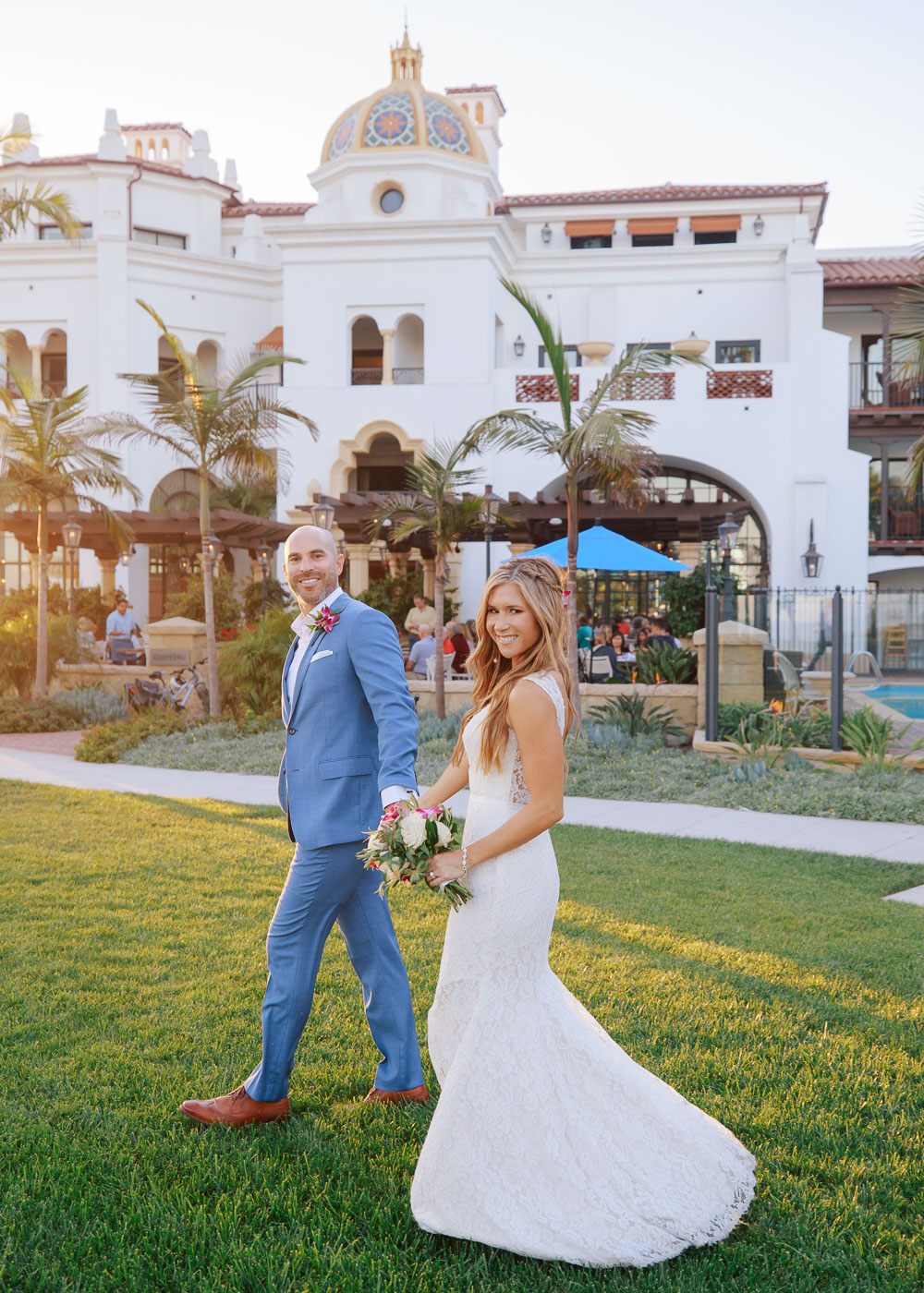 Santa Barbara boat wedding