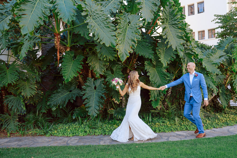 Santa Barbara boat wedding