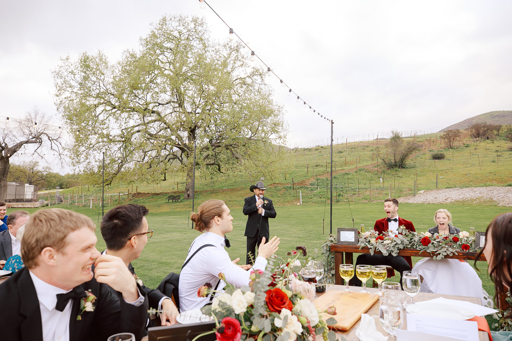 Truinfo Creek Vineyards wedding